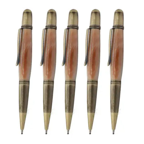 5 Pack - Antique bronze polish Cerra Pen Kit - Art & Craft Kits - Fast shipping