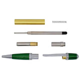5 Pack Chrome & Green Cerra Pen Kit - Cierra (Formally Sierra Kits) The single tube design looks great and is easy