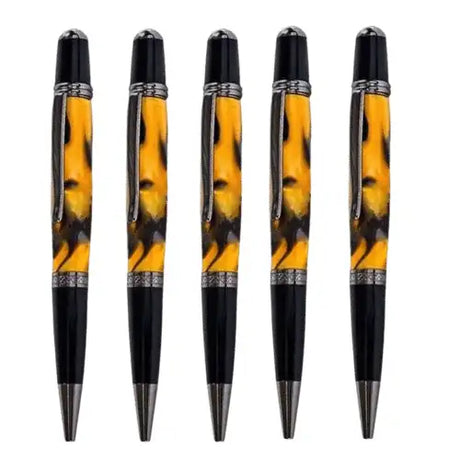 5 Pack - Gunmetal & Black Chrome - Art Craft Kits PACK OF The single tube design looks great and is easy to turn.