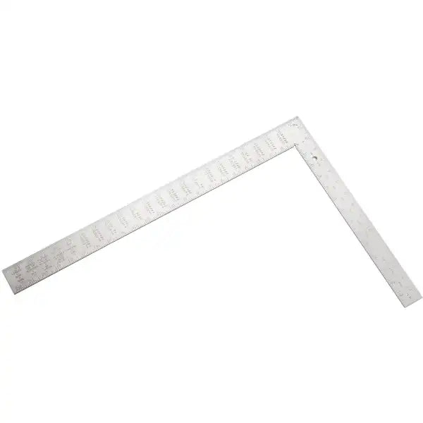 610 x 400mm Framing Square - Robert Sorby Select - Carpenters Tools Thick, carbon steel blade for strength, rigidity,
