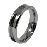 6mm Inlay Stainless Steel Ring Core (Bevelled Edge) - Cores - Fast shipping