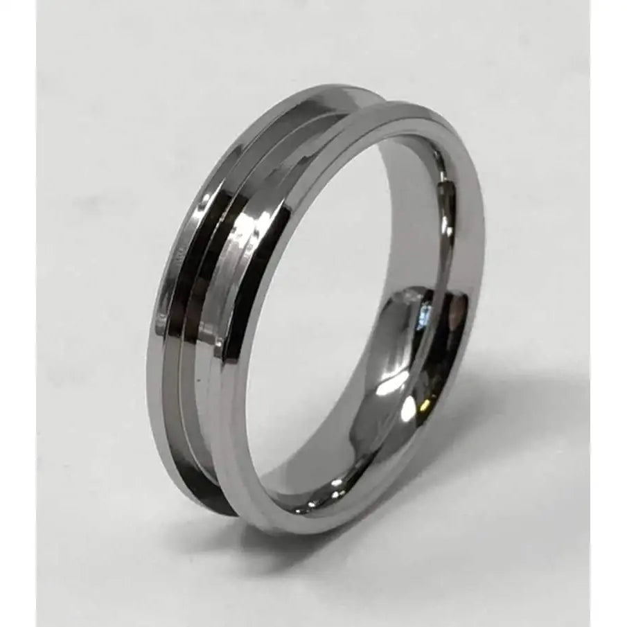 6mm Inlay Stainless Steel Ring Core (Bevelled Edge) Cores Fast shipping