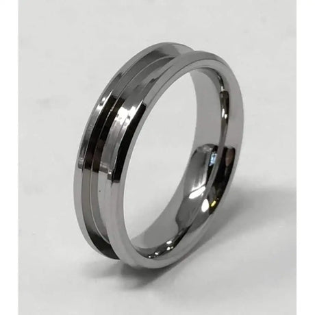 6mm Inlay Stainless Steel Ring Core (Bevelled Edge) Cores Fast shipping
