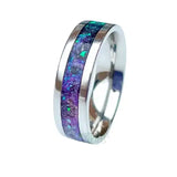 6mm Inlay Stainless Steel Ring Core - Cores Comfort fit quality 316L with a 3mm groove Flat edges / Rims for the modern