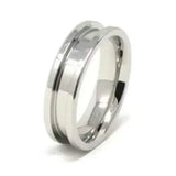 6mm Inlay Stainless Steel Ring Core - Cores - Fast shipping