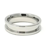6mm Inlay Stainless Steel Ring Core - Cores - Fast shipping