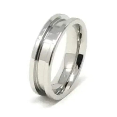 6mm Inlay Stainless Steel Ring Core - Ring Cores - Fast shipping