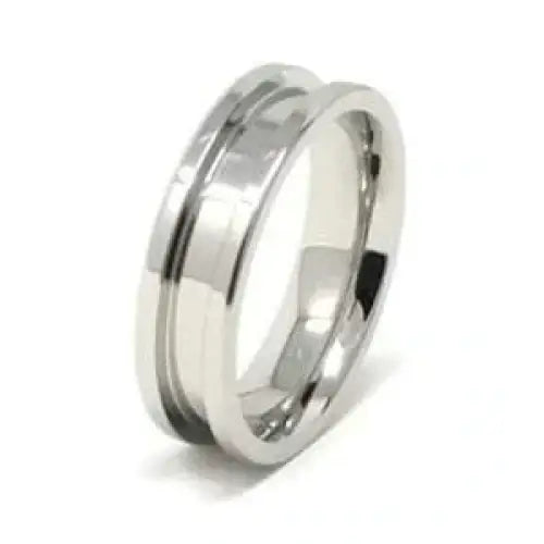 6mm Inlay Stainless Steel Ring Core - Cores - Fast shipping