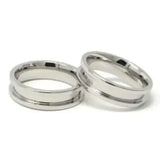 6mm Inlay Stainless Steel Ring Core - Cores - Fast shipping