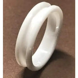 6mm Inlay White Ceramic Ring Core - Cores - Fast shipping