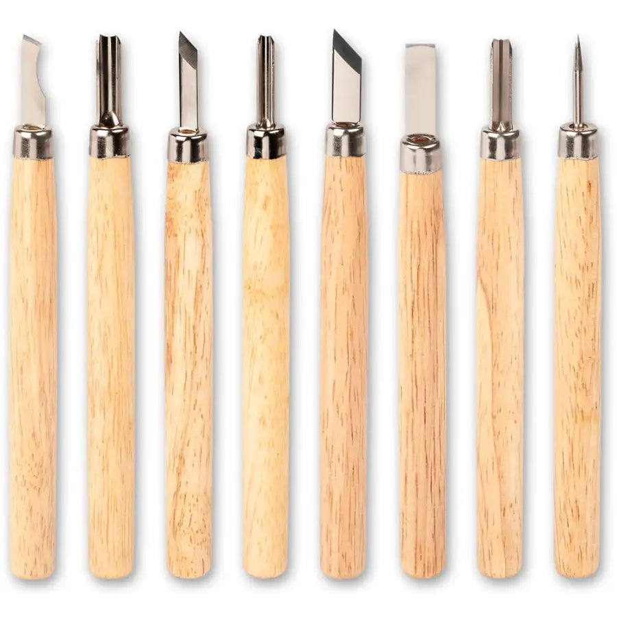 8 PIECE DETAIL CARVING KIT - Fast shipping