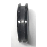 8mm Black Ceramic Inlay Ring Core - L 1/2 UK (USA 6) - Cores - Fast shipping
