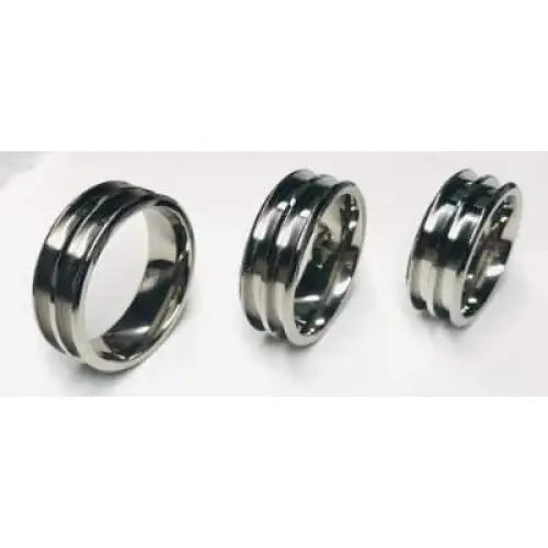 8mm Double Channel Titanium Ring Core (Bevelled Edge) Cores Fast shipping