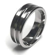 8mm Double Channel Titanium Ring Core (Bevelled Edge) Cores Fast shipping
