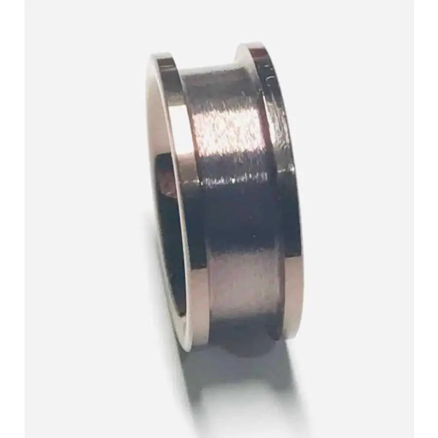 8mm IP Bronze Plated Tungsten Carbide Ring Core - Cores - Fast shipping