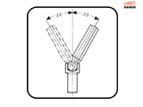 The Bahco BE-9770 Metric Long Ball End Hex L-Key Set is ideal for driving bolts and screws that have hexagonal sockets. Long arms ensure excellent leverage, which makes driving easier.  The ball ends of the keys allow the keys to be used up to an angle of 30° to the socket, whilst the hexagonal ends ensure an excellent fit into the screw/bolt head. A phosphate finish surface treatment provides outstanding surface protection; higher accuracy in the tip.
