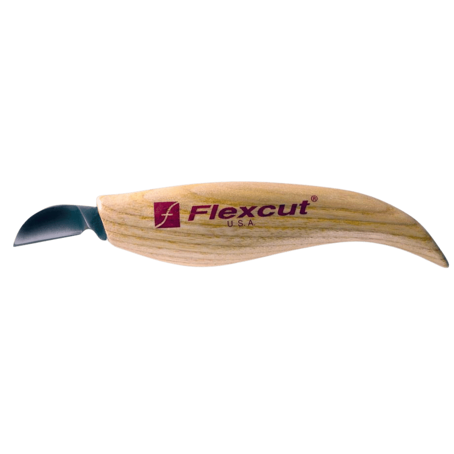 Flexcut Chip Carving Knife (KN15)You will be wood carving like a pro with this premium chip carving knife from Flexcut.This versatile tool has the same edge holding properties as Flexcut's renowned gouges and chisels, and come honed and ready to use.