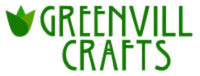 Greenvill Crafts logo with a green leaf symbol