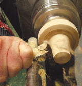 The Robert Sorby Mushroom Tool uses the standard shaft and handle with a cutter particularly suitable for undercutting the cap of a mushroom, but may be adapted for undercutting.
