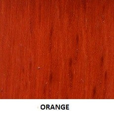 Orange spirit wood stain - chestnut products rainbow colours