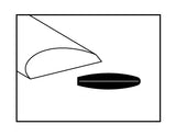 Robert Sorby Oval Skew Chisel 1" - Handled (809H)