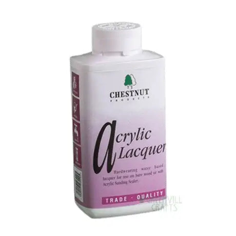 Acrylic Lacquer - 500ml - Chestnut Products - Oils Water based and hard wearing gloss acrylic lacquer from Products.