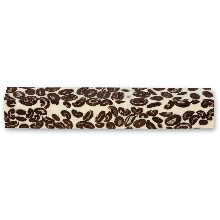 Acrylic Pen Blank - Coffee Bean and Cream - Blanks - Fast shipping
