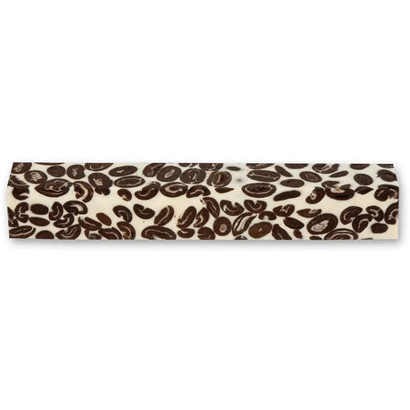 Acrylic Pen Blank - Coffee Bean and Cream - Fast shipping