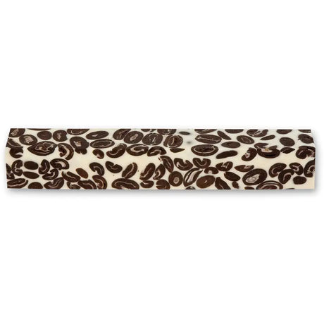 Acrylic Pen Blank - Coffee Bean and Cream - Blanks - Fast shipping