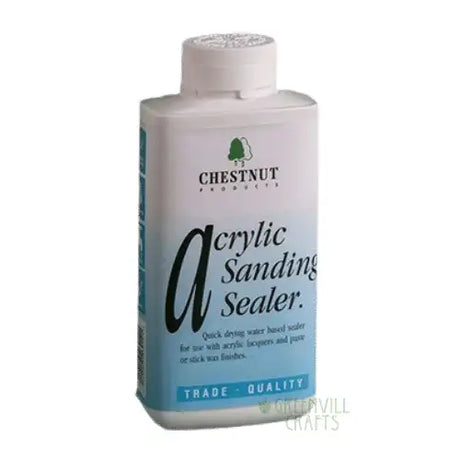 Acrylic Sanding Sealer - 500ml - Chestnut Products - Sealers Water based sealer suitable for all timber. This water