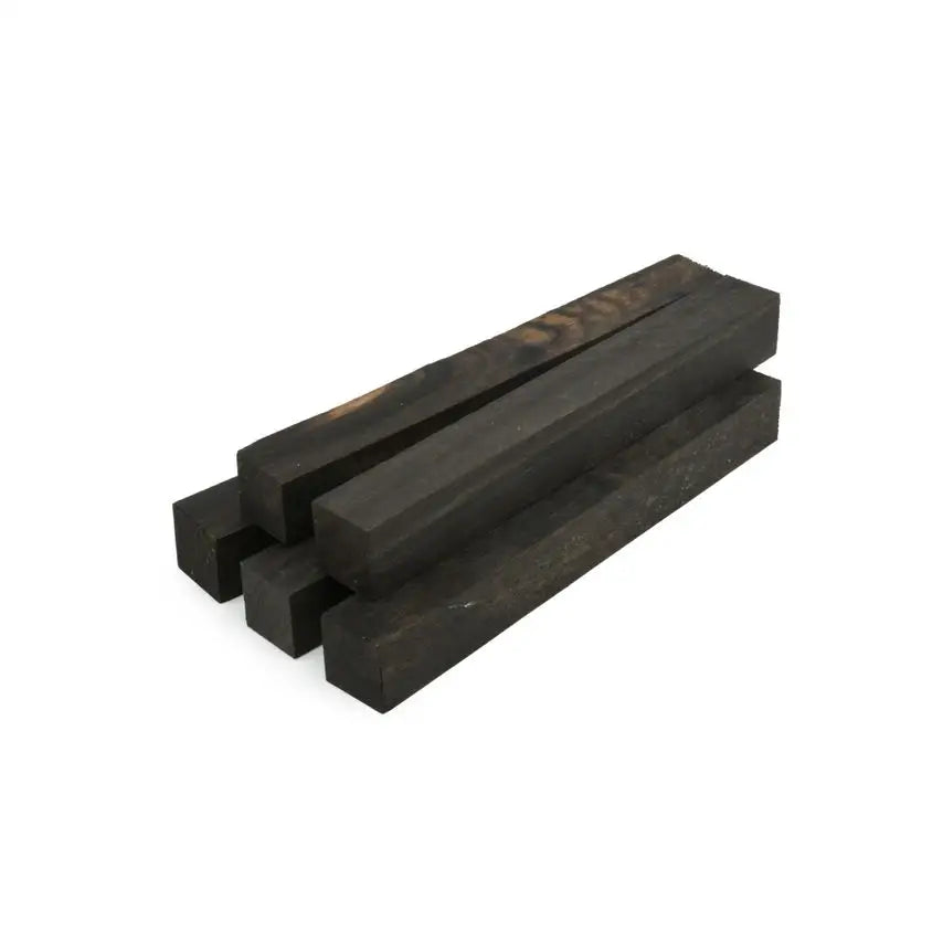 African Ebony Pen Turning Blanks - Pack of 5 - Exotic Hardwood - Fast shipping