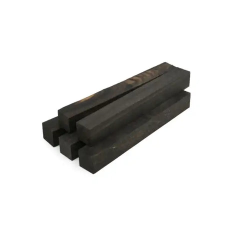 African Ebony Pen Turning Blanks - Pack of 5 - Exotic Hardwood Approx size 19mm x 150mm.