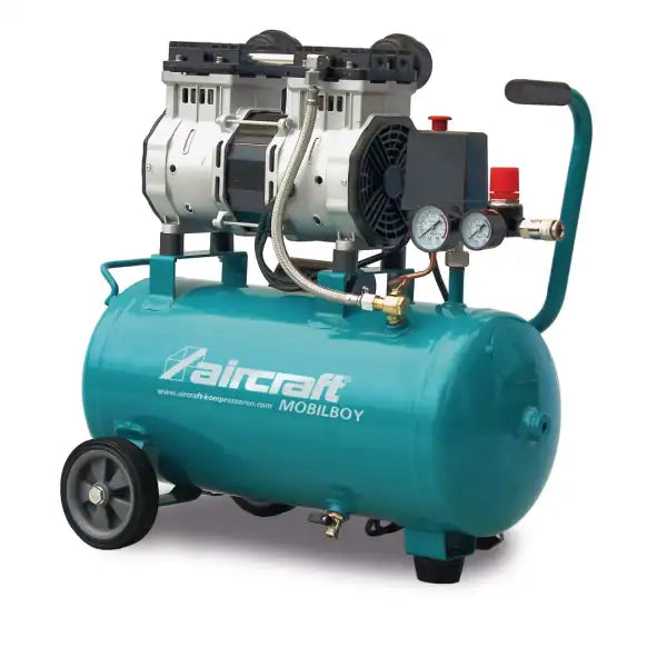 Aircraft MOBILBOY SILENCE 241/24 OF E compressor - Air Compressor Very smooth operation and therefore very quiet