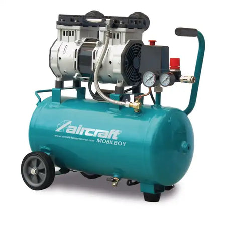 Aircraft MOBILBOY SILENCE 241/24 OF E compressor - Air Compressor Very smooth operation and therefore very quiet