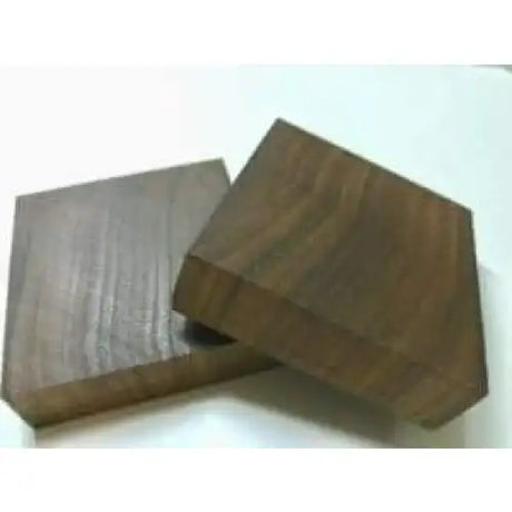 American Black Walnut Ring Blanks - Wood Size approx 40mm x 25mm - More than large enough for all sizes of ring cores