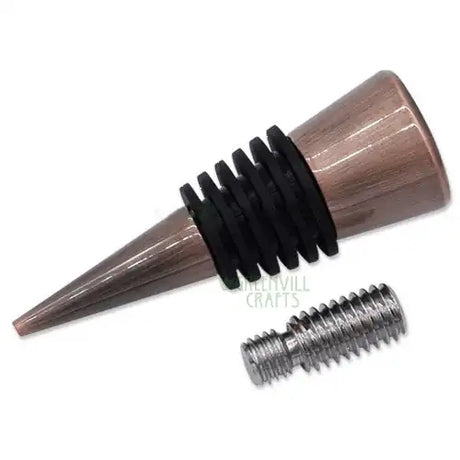 Antique Rose Copper Bottle Stopper - Project Kit rose copper bottle stopper. These stoppers are our most popular style