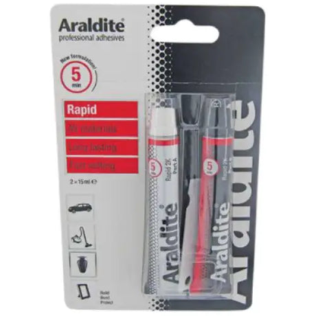 Araldite Rapid Epoxy (5 Minutes) - Glue & Adhesives - Fast shipping