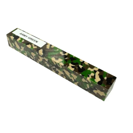 Army Green Kirinite Pen Turning Blank - Blanks - Fast shipping