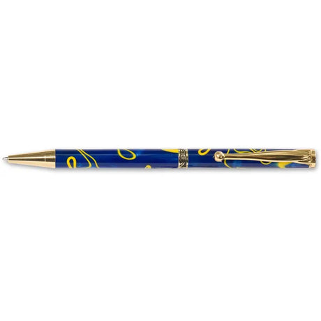 Art Deco Style Twist Pen Kit - Gold - Fast shipping