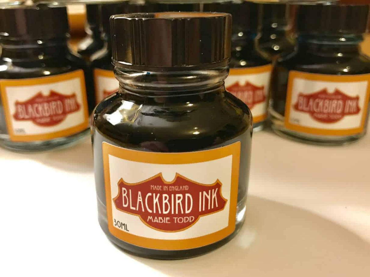 Robin Red Fountain Pen Ink Blackbird Ink