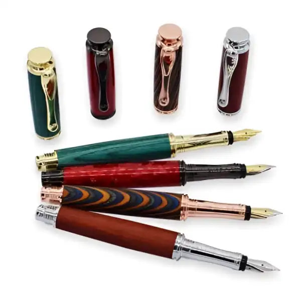 Aston Rollerball Pen Kit - Kits Platings Copper Chrome Gold Gunmetal Available in & Fountain kits 10mm drill bit 11.7mm