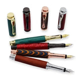 Aston Rollerball Pen Kit - Kits Platings Copper Chrome Gold Gunmetal Available in & Fountain kits 10mm drill bit 11.7mm