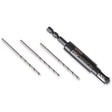 Ax Professional 3.5mm Hinge Drill c/w 3 spare Bits - Fast shipping