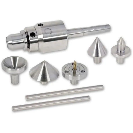 Axminster Multi-Head Live Revolving Centre & Additional Tips - 1MT - Fast shipping