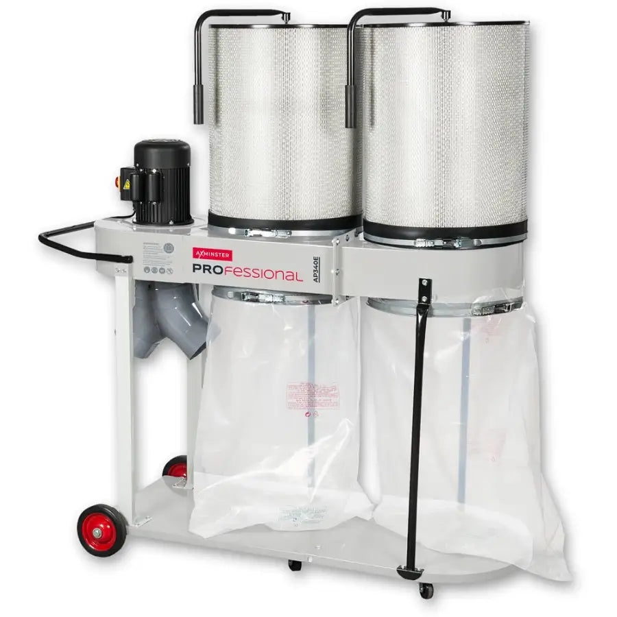 Axminster Professional AP340E 3HP Extractor 230V - Dust Extractors - Fast shipping