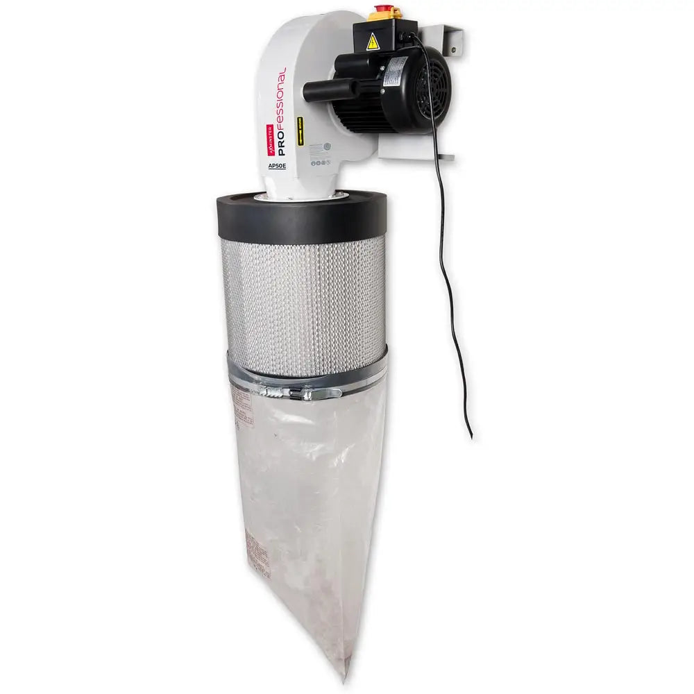 Axminster Professional AP50E 1HP Extractor 230V - Dust Extractors - Fast shipping