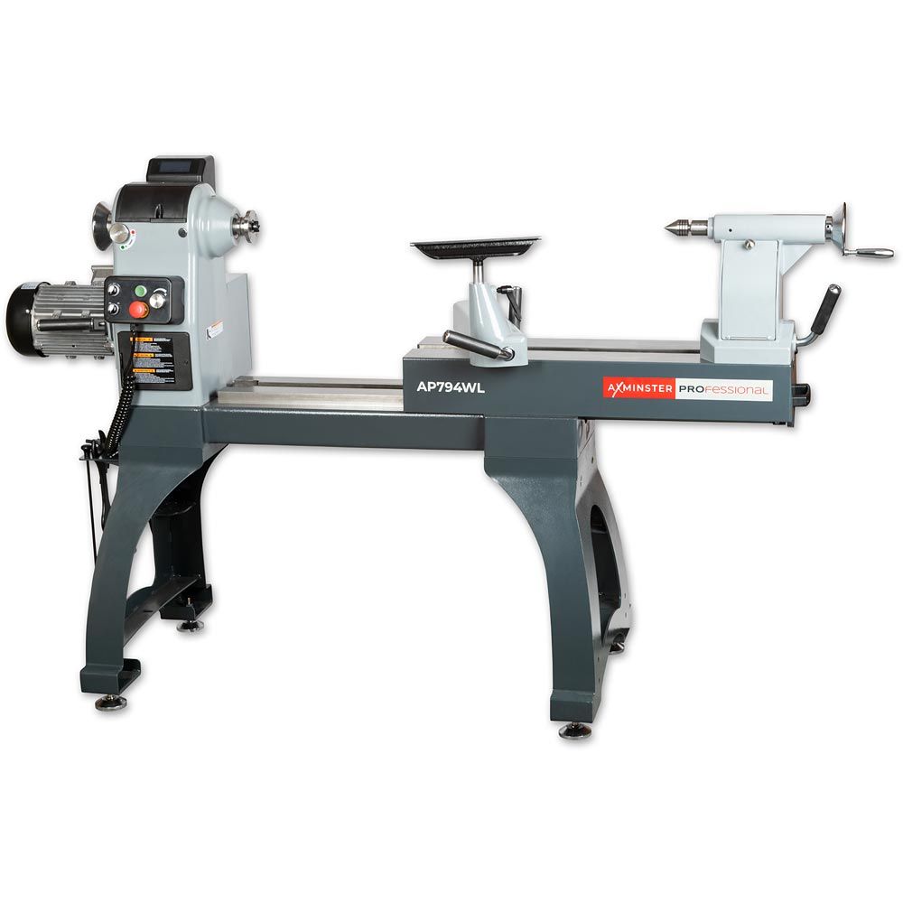 Axminster Professional AP794WL Woodturning Lathe 230V - The is largest model in range, designed for turners who demand