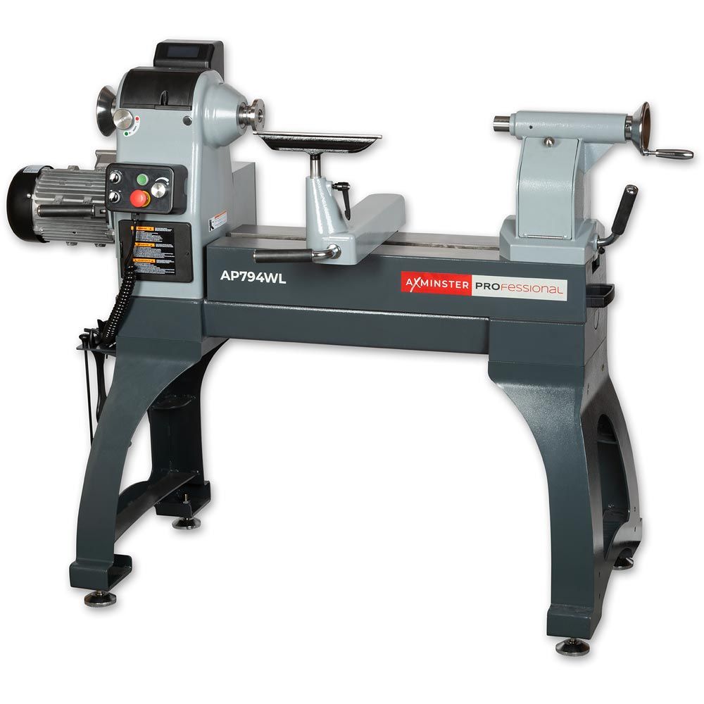 Axminster Professional AP794WL Woodturning Lathe 230V - The is largest model in range, designed for turners who demand