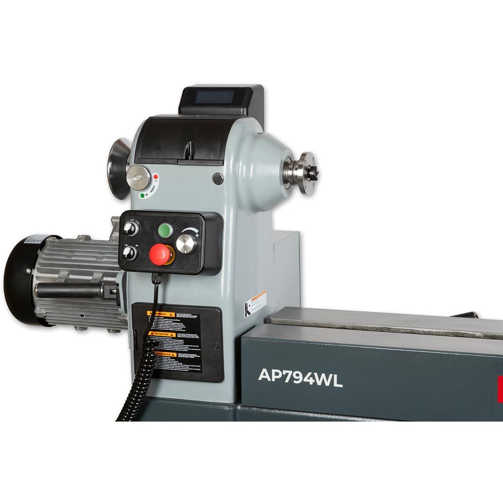 Axminster Professional AP794WL Woodturning Lathe 230V - The is largest model in range, designed for turners who demand