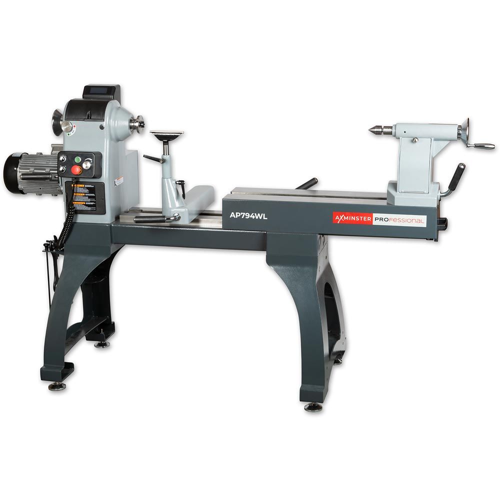 Axminster Professional AP794WL Woodturning Lathe 230V - The is largest model in range, designed for turners who demand